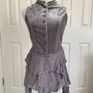 NWT Buckle Gimmicks Velvet Vest